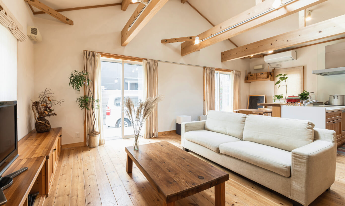 イメージ：温かみのある木材が使用された室内